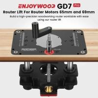 ราคา ENJOYWOOD GD7 PRO Router Lift for 65mm/69mm Wood Router for Router Table Set Up Lift with Router Pl (46452998805)