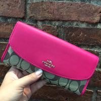 ราคา Coach Slim Wallet (67247729)