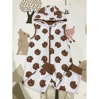 ราคา babylovett & Linefriends Hoodie หมีบราวน์ (18243607362)