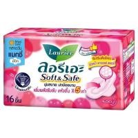 ราคา [สินค้าส่งด่วน] ลอรีเอะ ซอฟท์แอนด์เซฟ แมกซี่ปีก 16 ชิ้น LAURIER SOFT-SAFE MAXI WING 16PCS. (57812469571)