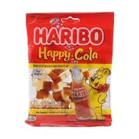 ราคา ฮาริโบ้กัมมี่กลิ่นโคล่ารูปขวด 160กรัม Haribo Happy Cola Gummy 160g. [หมายเลขบาร์โค้ด 8691216090521] (47665447932)