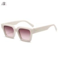 ราคา JEREMY1 Square Frame แว่นตากันแดด,เล็บไม่สม่ําเสมอเลนส์หลากสีแว่นตา,แฟชั่น UV400 Shades น้ําหนักเบา UV400 แว่นตากันแดดผู้ชาย (47008337042)