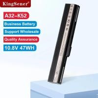 ราคา Kingsener A32-K52 แบตเตอรี่ Laptpo สําหรับ ASUS A52 A52J A52F A52JB A52JK A52JR K42 K42F K42J K52F K52J A31-K52 A41-K52 (47012172186)