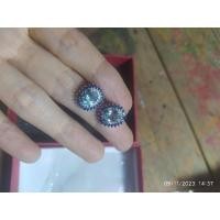 ราคา ต่างหูหินบุษราคัมญี่ปุ่น (29150045200)