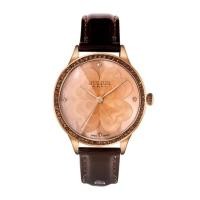 ราคา Julius นาฬิกาข้อมือผู้หญิง สายหนัง รุ่น JA-803 (brown) (279092231)