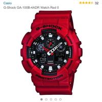ราคา g shock wr20bar สีแดง ของแท้ มือสอง สภาพ 99% (1898841627)