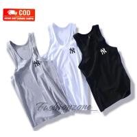 ราคา ADULT SINGLET (NY) NY MENS SINGLET SIMPLE COTTON COMBED MENS SINGLET (47757352672)