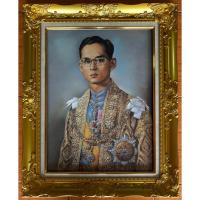 ราคา กรอบหลุยส์สีทองพร้อมภาพมงคล พร้อมกระจก ขนาด 15×20นิ้ว (41072943259)