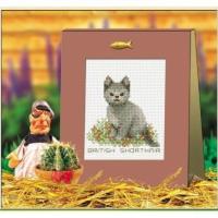 ราคา PINN SHOP ชุดปักครอสติช : ลูกแมวแสนรัก - BRITISH SHORTHAIR [38-E] (45204295890)