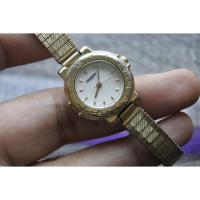 ราคา นาฬิกา Vintage มือสองญี่ปุ่น CITIZEN RENOMA ระบบ QUARTZ ผู้หญิง ทรงกลม หน้าขาว หน้าปัด25มม (19092527427)