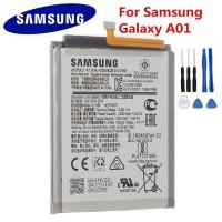 ราคา แบตเตอรี่ SAMSUNG Galaxy A01 Original เปลี่ยนแบตเตอรี่ QL1695 Samsung Galaxy A01 3000MAh แท้ (21838501898)