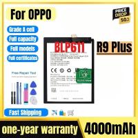 ราคา BLP611 สําหรับ OPPO R9 Plus แบตเตอรี่โทรศัพท์มือถือคุณภาพสูงความจุสูงเปลี่ยนแบตเตอรี่ Bateria เกรด A Cell พร้อมเครื่องมือ (48514592212)