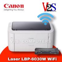 ราคา Canon Image Class LBP6030W Printer Laser เครื่องพิมพ์เลเซอร์ Wi-Fi มีโทนเนอร์แท้พร้อมใช้ ประกันศูนย์ (2393986143)