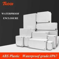 ราคา ABS กล่องพลาสติกกันน้ำสำหรับอุปกรณ์อิเล็กทรอนิกส์ กล่องเชื่อมต่อภายนอก IP67 สำหรับโครงการ (52601216934)