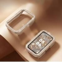 ราคา Bling Diamond Frame For Huawei band 11 pro สาย Plastic Huawei band 11 สาย Protective สาย Huawei band 11 pro Case Hard Huawei band 8 สาย Huawei band 9 สาย Huawei band 10 Case สาย Huawei band 11 Screen 