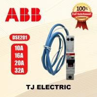ราคา ABB ลูกย่อยกันดูด RCBO เอบีบีเซอร์กิตเบรกเกอร์รุ่น DSE201-C10, 16A, 20A, 32A 30mA, 6kA(ของแท้100%) (26976289344)