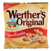 ราคา เวเธอร์ออริจินัลครีมแคนดี้ 90กรัม Werthers Original Cream Candies 90g. [หมายเลขบาร์โค้ด 4014400918083] (56962731123)