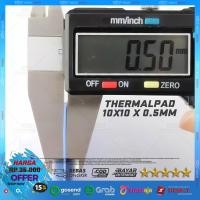 ราคา Thermalpad Silicone 0.5 mm – Thermal Pad 10x10cm Electronic Chipset Cooler NVMe VRAM VGA RAM HP! (47364975252)