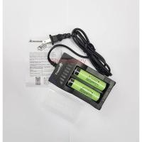 ราคา เครื่องชาร์จแท้ trustfire TR-017+ถ่านชาร์จ Panasonic 18650 3400mAh หัวนูน 2ก้อน (6347881502)