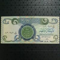ราคา ธนบัตรประเทศอิรัก(Iraq)ราคา1 Dinar สภาพUNC (19840509394)