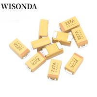 ราคา 10pcs ประเภท C 68UF 10UF 22UF 47UF 100UF 220UF 330UF Tantalum Capacitor 10V 4V 6.3V 16V 25V 35V 107 226 686 106 337 227 476 (24977293539)
