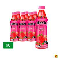 ราคา เพียวริคุ น้ำผลไม้รวม (องุ่นขาว,องุ่นแดง,มิกซ์เบอร์รี) 22 % ผสมชาขาว กลิ่นมิกซ์เบอร์รี 350 มล. x 6 ขวด (53314776466)