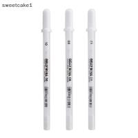 ราคา Sweetcake1 Gelly Roll ปากกาเจลสีขาว 0.5 มม.0.8 มม.1.0 มม.High Light Marke ปากกา Bla กระดาษแข็ง Art ภาพวาดปากกาสีขาวปากกา TH (40383911510)