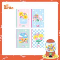 ราคา Allwrite สมุดโน๊ต สมุดจดบันทึก A6 ลายสุดน่ารัก มี 4 แบบ กระดาษถนอมสายตา มีเส้น AW334 (28680779249)