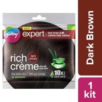 ราคา Godrej Expert Dark brown ยาย้อมผมอินเดีย . (19150612576)