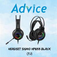 ราคา HEADSET SIGNO HP833 BLACK (7.1) A0141398 (46456214787)