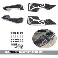 ราคา FOR YAMAHA NMAX155 TURBO 2025 NMAX155 Footrest Foot Pads Motorcycle Accessories Footrest Footpads F (57205779676)