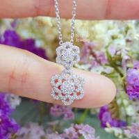 ราคา จี้เพชรดอกไม้ตุ้งติ้ง เพชร Round Brilliant 86/0.45 ct. (29301559523)