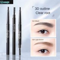 ราคา ดินสอเขียนคิ้ว KK BEAUTY สองหัว เนื้อละเอียดพิเศษ กันน้ำ ติดทนนาน สีดำ น้ำตาล หมุนขึ้นลงได้ heby1 (56962175610)