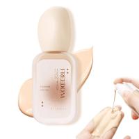 ราคา 30g Flawless Long Lasting Liquid Foundation,Waterproof Full Coverage Foundation,Oil Control Foundation ให้มอยเจอร์ไรเซอร์ยาวนาน (เซรามิคไวท์ (ผิวแห้ง), 30g) (50614969129)