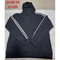 ราคา สเวตเตอร์ฮู้ดAdidasมือสองของแท้ (24706405717)