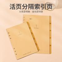 ราคา โปร่งใสโปร่งใสพลาสติกดัชนีหน้า b5 สมุดโน๊ตแบบหลวม Paging Label Index Card a5 Notepad สีแยกหน้ากระดาษ (47616246105)