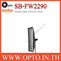 ราคา SB-FW FW2290 Godox Bowen's Mount, SoftBox With Grid, Retangular 22×90CM StripBox (4547456873)
