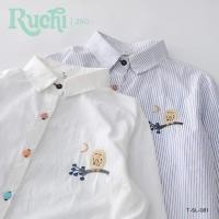 ราคา RUCHILittle owlเชิ้ตแขนยาว ผ้าคอตตอน ปักลายน้องนกฮูกตรงอก แต่งกระดุมสีๆ น่ารัก ผ้าใส่สบาย ผ้าไม่ร้อน (4160573837)