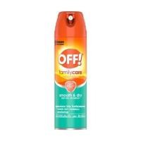 ราคา อุปกรณ์กำจัดแมลงและสัตว์รบกวน สเปรย์กันยุง OFF SMOOTH&DRY 113 กรัม (10922834869)