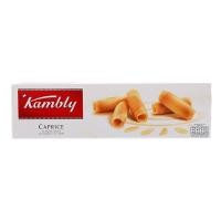 ราคา แคมบลีย์แคปไรซ์บิสกิตผสมอัลมอนด์ 100กรัม Kambly Caprice Biscuit 100g. [หมายเลขบาร์โค้ด 7614800340001] (56562727109)