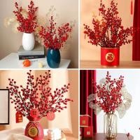 ราคา พัดจําลอง รูปดอกไม้ ผลไม้ ยูคาลิปตัส ขนาดเล็ก สีแดง สําหรับตกแต่งเทศกาลตรุษจีน ปีใหม่ 2024 (23685099052)