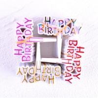ราคา ป้ายปักเค้ก ป้ายปักเค้กพลาสติก HBD ป้ายปักเค้ก Happy Birthday 100 อัน (11021580973)
