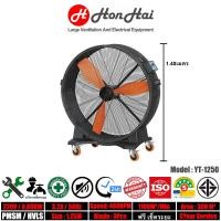 ราคา HonHai พัดลมอุตสาหกรรม มอเตอร์แม่เหล็กถาวร PMSM HVLS FAN พัดลมยักษ์ ประหยัดไฟ พัดลมโรงงาน ขนาด 1.4เมตร ประกัน 5ปี (40757269463)