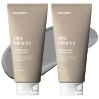 ราคา MEDIREMEDY Jeju Volcanic Pore Deep Cleansing Foam 300ml x 2 Set Facial Cleanser Deep Pore Care Sebum Care Daily Face Wash Sensitive Skin Cleanser (51462397194)