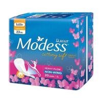 ราคา โมเดส ผ้าอนามัยแมกซี่วันมามาก23ซม. Modess Maxi Heavy Flow 23cm. 20Pcs. (48659552165)