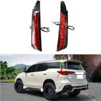 ราคา EN2O รถ LED กันชนด้านหลัง Fit สําหรับ Toyota Fortuner 2015 2016 2017 2018 2019 ไฟ LED ไฟเบรคไฟท้ายรถไฟท้าย (49415956515)