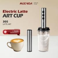 ราคา MEEVIDA ไร้สายไฟฟ้า Latte Art Pitcher มือถือ Professional Latte Art Pitcher ชุด 350ml Latte Art Pitcher 无动拉花 (51367155315)