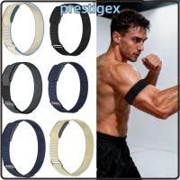 ราคา PRESTIGEX Fitness Tracker Arm Band, Breathable Nylon Sport Band Bicep Band, Loop Design Adjustable Replacement Strap for Amazfit Helio Strap (44713571855)