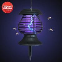 ราคา GDeal โคมไฟฆ่ายุงพลังงานแสงอาทิตย์กลางแจ้ง เครื่องดักแมลง Zapper เครื่องดักยุง (40630977941)