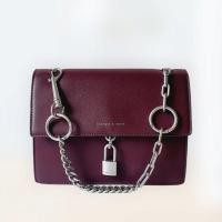 ราคา Charles&Kieth กระเป๋าคล้องไหล่ สีแดงไวน์ (24314133724)
